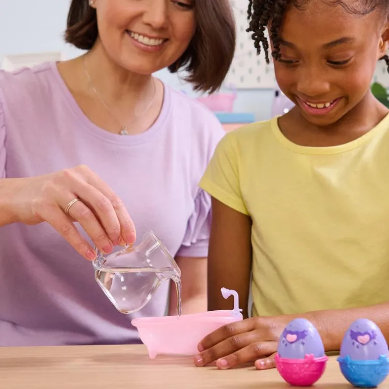Hatchimals Bañeta con 2 Huuevos Sorpresa