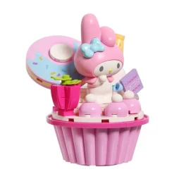 Hello Kitty y Sanrio Figura de Construcción de Strawberry Cupcake