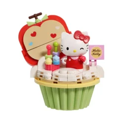 Hello Kitty y Sanrio Figura de Construcción de Apple Cupcake