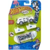 Hot Wheels 2 Pack Skate Patineta y Carro Blanco