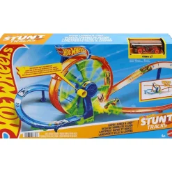 Hot Wheels Action Pista de Juguete Desafío Turbina de Acción JBX65