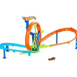 Hot Wheels Action Pista de Juguete Desafío Turbina de Acción JBX65