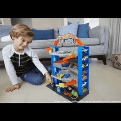 Hot Wheels City Pista de Juguete Garage Extremo GNL70