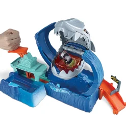 Hot Wheels City Pista Robo Tiburón