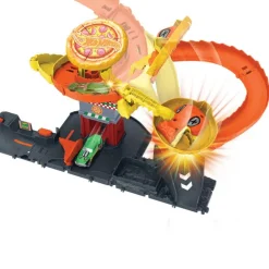 Hot Wheels City Set Ataque de Cobra vs Pizzería