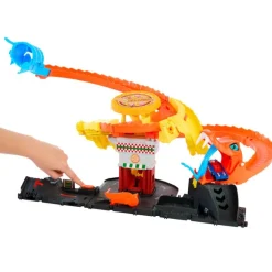 Hot Wheels City Set Ataque de Cobra vs Pizzería