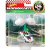 Hot Wheels Mario Kart Vehículo Luigi con Glider