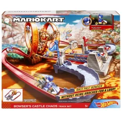 Hot Wheels Mario Kart Pista Castillo de Bowser