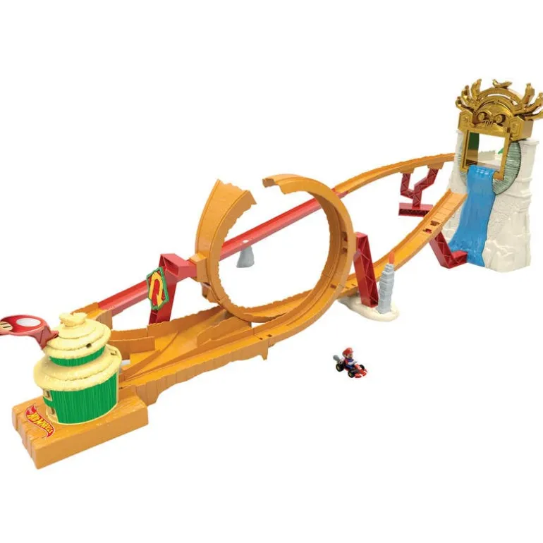 Hot Wheels Mario Kart Pista Carrera en la Selva