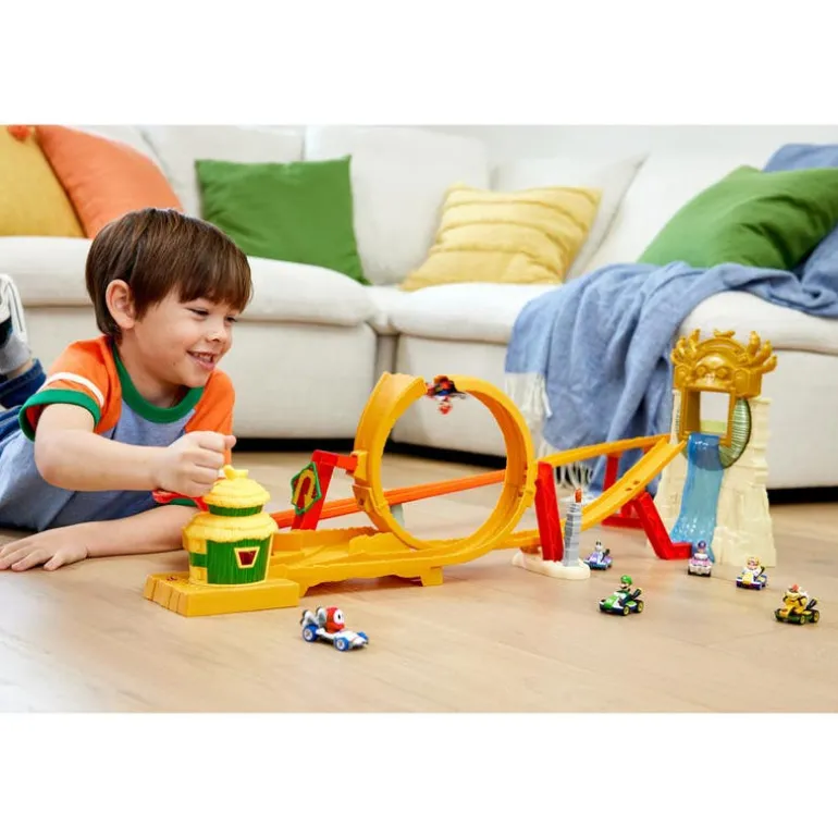 Hot Wheels Mario Kart Pista Carrera en la Selva