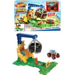 Hot Wheels Monster Truck Pista La Selva el Reto