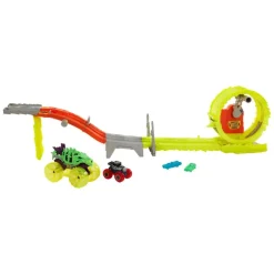Hot Wheels Monster Truck Set de Pista Arena Energía de Demolición