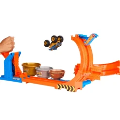 Hot Wheels Monster Trucks Competencia de Big Foot Giros JBX64
