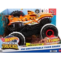 Hot Wheels Monster Trucks Tiger Shark 1:15