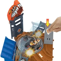 Hot Wheels Pista Arena de Demolición Reto Giratorio