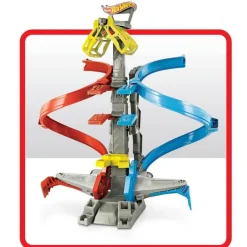 Hot Wheels Pista de Acrobacias Desafío de Altura