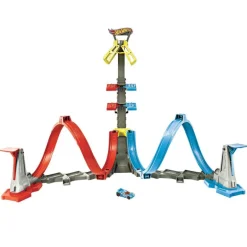 Hot Wheels Pista de Acrobacias Desafío de Altura