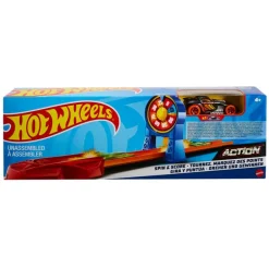 Hot Wheels Pista de Acrobacias con Lanzador y Auto de Carreras