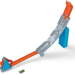 Hot Wheels Pista de Campeón De Las Alturas con Lanzador y Auto de Carreras
