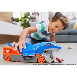 Hot Wheels Remolque Tiburón para 30 Autos