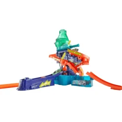 Hot Wheels Set City Color Shifters Laboratorio Científico