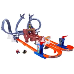 Hot Wheels Spiderman Pista Máxima Velocidad
