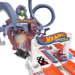 Hot Wheels Spiderman Pista Máxima Velocidad