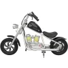 HYPER GOGO Moto Eléctrica Infantil Cruiser 12 Pro Negra MB03CBLK
