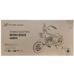 HYPER GOGO Moto Eléctrica Infantil Cruiser 12 Pro Negra MB03CBLK