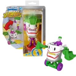 Joker Imanginext Transformer Jokermovil con Figura de Acción