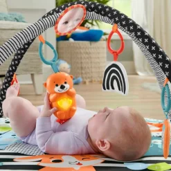 Juguete para Bebés Fisher-Price Gimnasio Actividades 3 en 1 con sonido