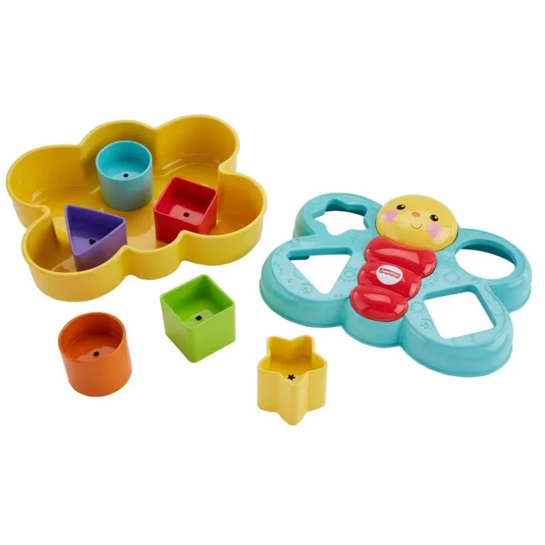 Juguete para Bebés Fisher-Price Mariposa de Bloques
