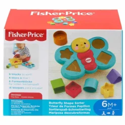 Juguete para Bebés Fisher-Price Mariposa de Bloques