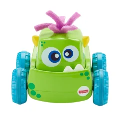 Juguete para Bebés Fisher-Price Cochesito Monstruo Verde Presiona y Persigue