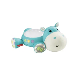 Juguete para Bebés Fisher-Price Hipopótamo Proyector de Luz y Sonidos Relajantes para el Bebé