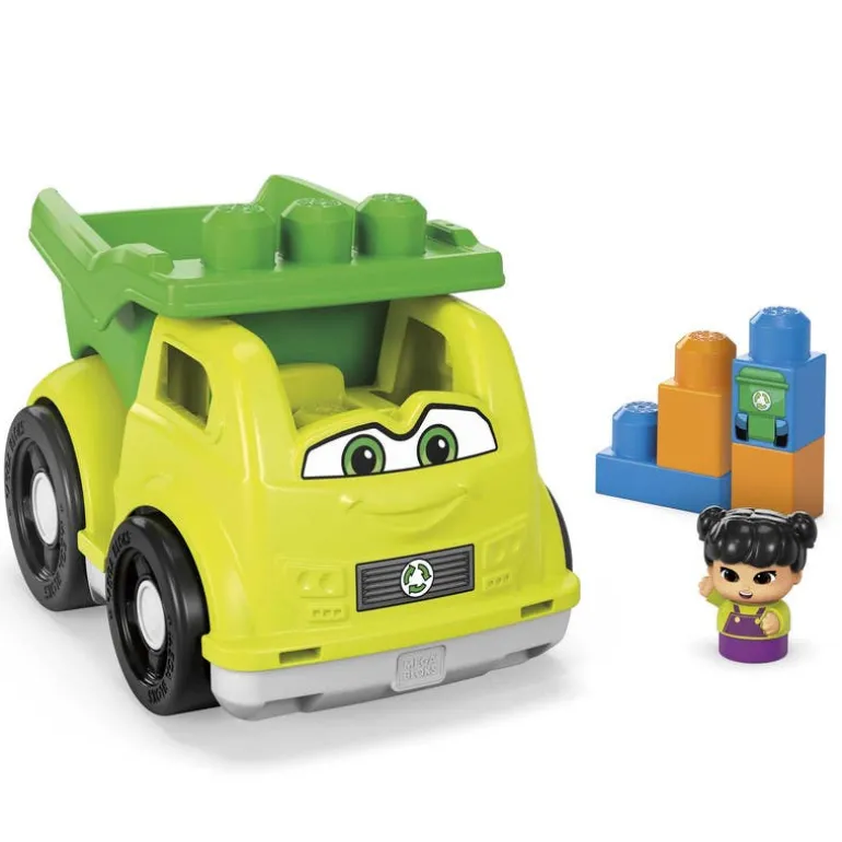 Juguete para Bebés Mega Bloks Cochecito Reciclador
