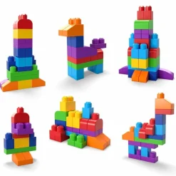Juguete para Bebés Mega Bloks Bolsa de 60 Piezas