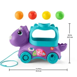 Juguetes para Bebés Fisher-Price Dino Pelotitas