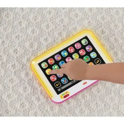 Juguetes para Bebés Fisher-Price Mi Primer Tablet Rosa, Crece Conmigo