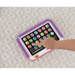 Juguetes para Bebés Fisher-Price Mi Primer Tablet Rosa, Crece Conmigo