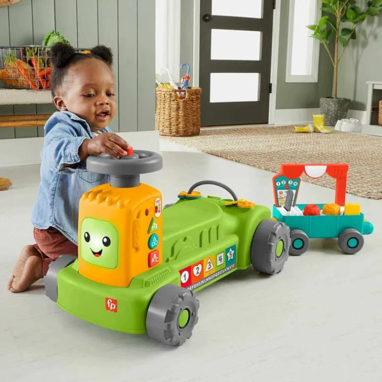 Juguetes para Bebés Fisher-Price Tractor de Aprendizaje 4-1