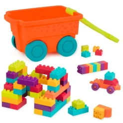 Juguetes para Bebés Vagón de Bloques