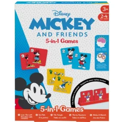 Juguetes Pre Escolar Disney Juego de Mesas 5 en 1