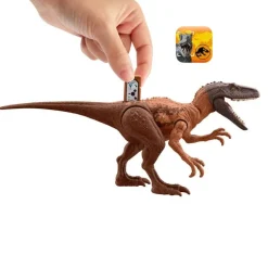 Jurassic World Dinosaurio de Colección Herrerasaurus Mordida Mortal Con Código de Realidad Aumentada