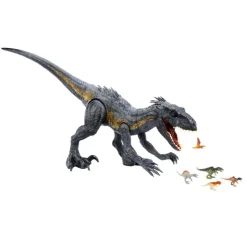 Jurassic World Dinosaurio Indo Raptor Súper Colosal Se puede Tragar hasta 20 Minifiguras *No Incluidas