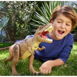 Jurassic World Ataque Total T-Rex con Sonido de Rugido y Feroz Mordida HXF53