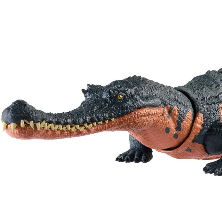 Jurassic World Dinosaurio Colección Gryposuchu Rugido Feroz HTK71