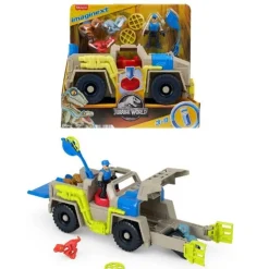 Jurassic World Imaginext Camión Rastreador de Dinosaurio