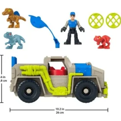 Jurassic World Imaginext Camión Rastreador de Dinosaurio