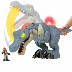 Jurassic World Imaginext Dinosaurio Spinosaurus con Luces modo Ataque